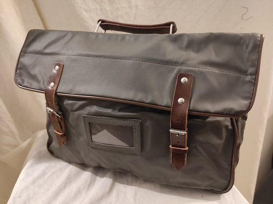 Vintage East German Officer's kit bag waterproof satchel carrier Soviet Era Communist DDR MDI NVA