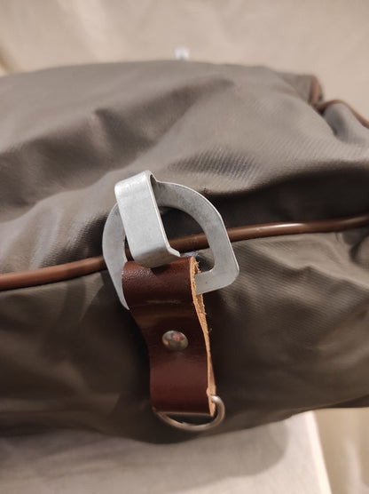 Vintage East German Officer's kit bag waterproof satchel carrier Soviet Era Communist DDR MDI NVA