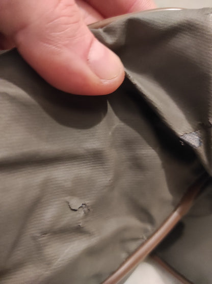 Vintage East German Officer's kit bag waterproof satchel carrier Soviet Era Communist DDR MDI NVA