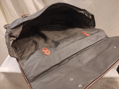 Vintage East German Officer's kit bag waterproof satchel carrier Soviet Era Communist DDR MDI NVA