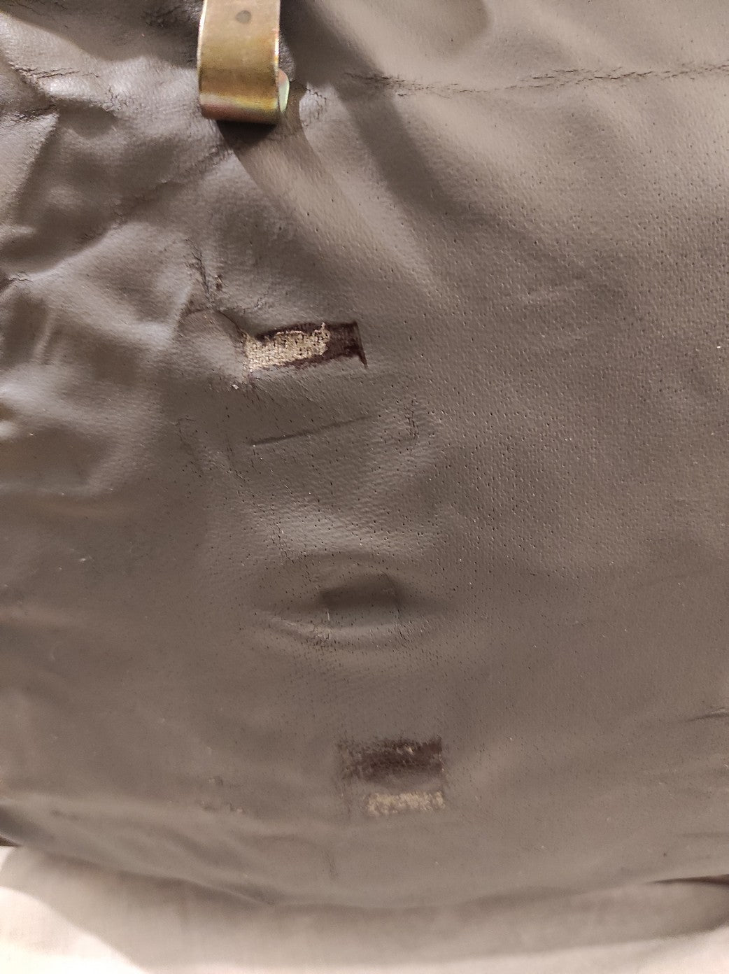 Vintage East German Officer's kit bag waterproof satchel carrier Soviet Era Communist DDR MDI NVA softer material