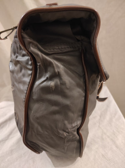 Vintage East German Officer's kit bag waterproof satchel carrier Soviet Era Communist DDR MDI NVA softer material