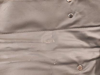 Vintage East German Officer's kit bag waterproof satchel carrier Soviet Era Communist DDR MDI NVA softer material