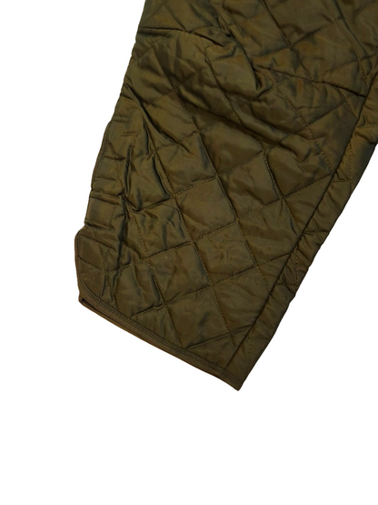 Vintage 1970s-1980s Dutch Army green quilted liner trousers pants thermal winter cold weather