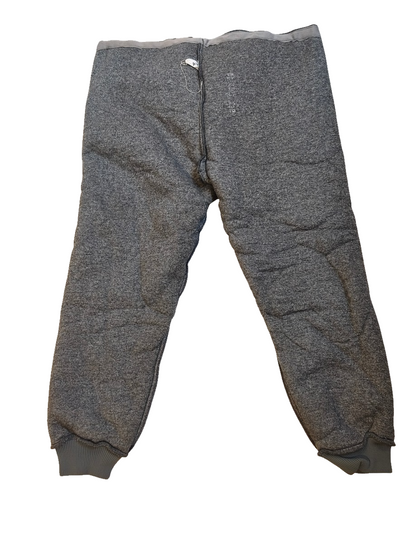 Vintage Czech army m85 fleece liner winter trousers pants communist Soviet era military thermal cold weather quilted Czechoslovakian