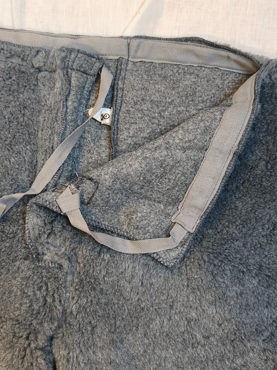 Vintage Czech army m85 fleece liner winter trousers pants communist Soviet era military thermal cold weather quilted Czechoslovakian