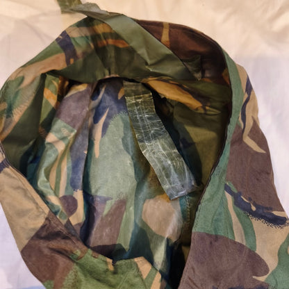 Authentic British Army waterproof Parka military coat jacket DPM camouflage raincoat rain gear camo vinyl woodland snaps
