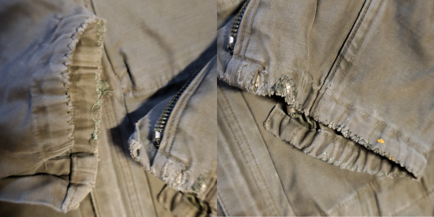 Vintage German army tanker jump suit coverall combi overall military Bundeswehr boiler overall unlined