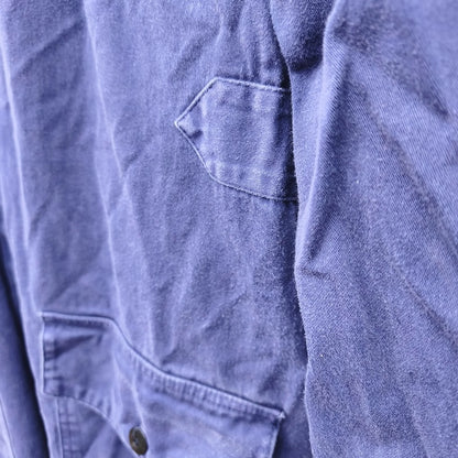 Vintage 1970s-1980s Dutch blue cotton mechanics boiler suit coverall overall KLM aircrew airport groundstaff staff like denim