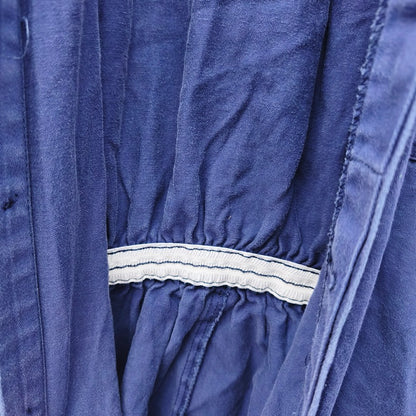 Vintage 1970s-1980s Dutch blue cotton mechanics boiler suit coverall overall KLM aircrew airport groundstaff staff like denim