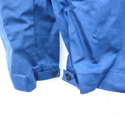 New Vintage 1970s-1980s Dutch blue cotton mechanics boiler suit coverall overall KLM aircrew airport groundstaff staff like denim Deadstock