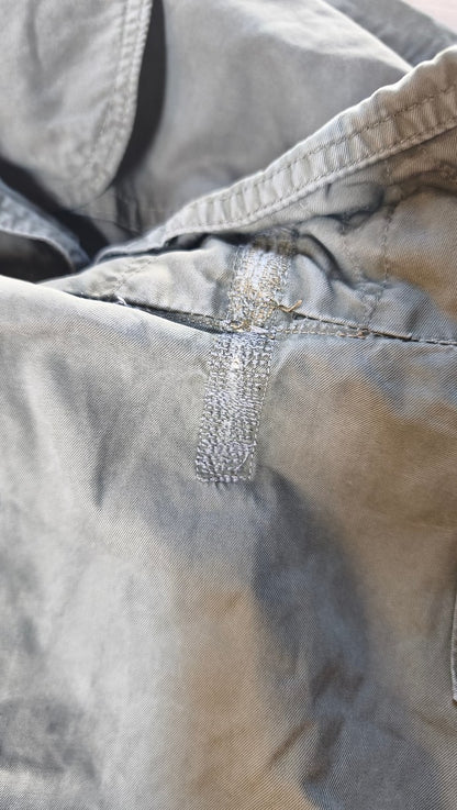 Repaired older model Vintage German army olive flight pilot suit coverall combi military airforce air force Bundeswehr luftwaffe fighter overall