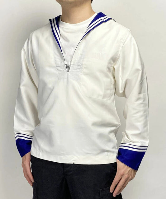 New Vintage Italian navy sailor shirt middy naval maritime costume army military