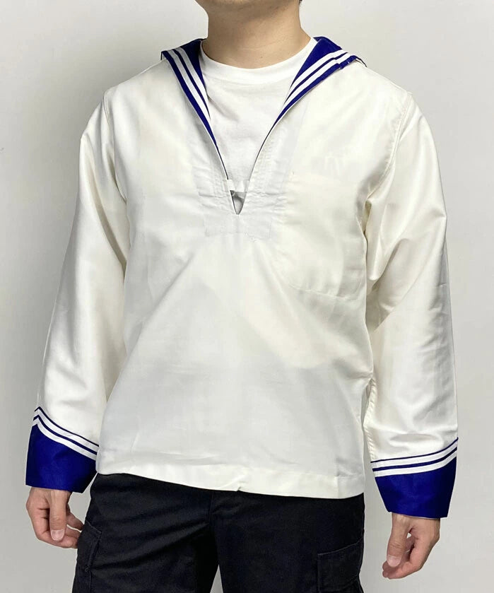 New Vintage Italian navy sailor shirt middy naval maritime costume army military