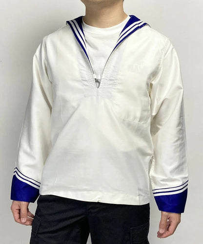 New Vintage Italian navy sailor shirt middy naval maritime costume army military