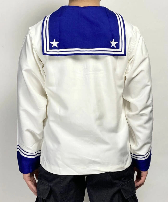 New Vintage Italian navy sailor shirt middy naval maritime costume army military