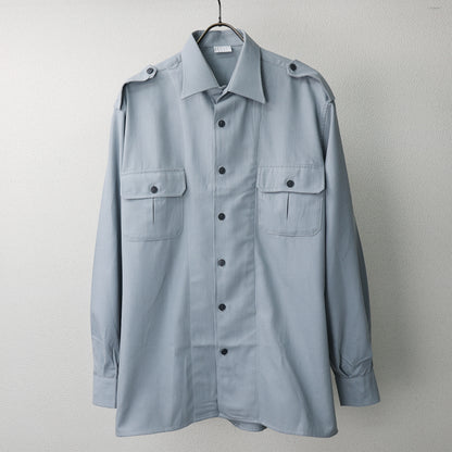 New vintage 1980s Italian Guardia di Finanza wool shirt military army deadstock
