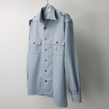 New vintage 1980s Italian Guardia di Finanza wool shirt military army deadstock