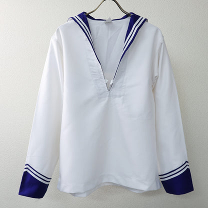 New Vintage Italian navy sailor shirt middy naval maritime costume army military