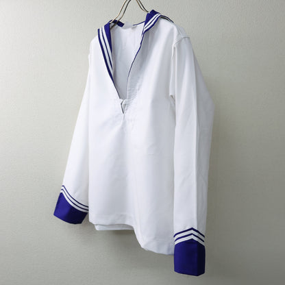 New Vintage Italian navy sailor shirt middy naval maritime costume army military