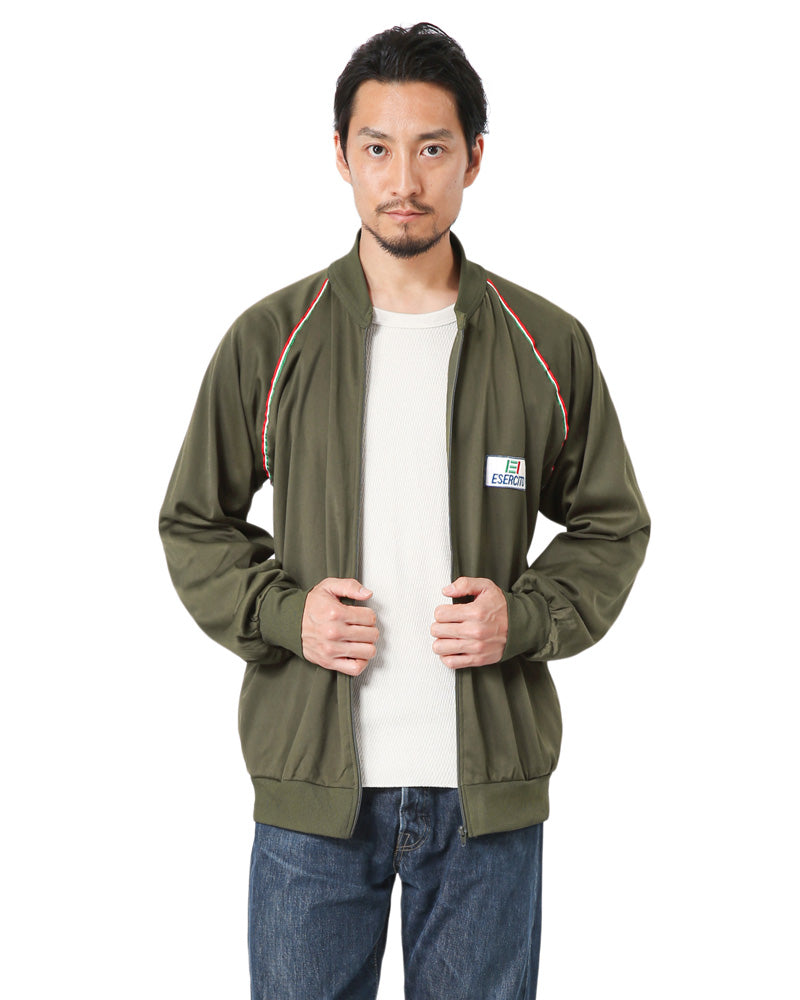 New Italian Army Training Tracksuit Top jacket coat hoody military sweatshirt vintage retro sports zip top