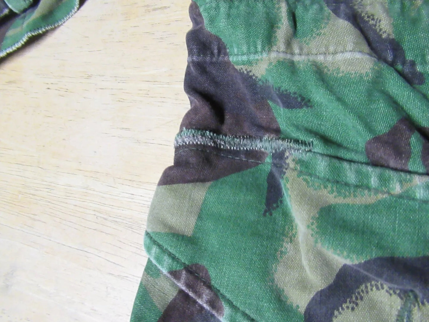 Vintage British army 84 pattern camo jacket parka coat Military camo camouflage dpm woodland 1980s hanging pockets
