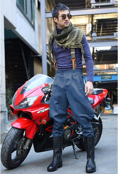 Unissued Vintage East German blue dress breeches trousers pants communist NVA DDR GDR military bottoms Soviet Era jodhpurs riding trousers
