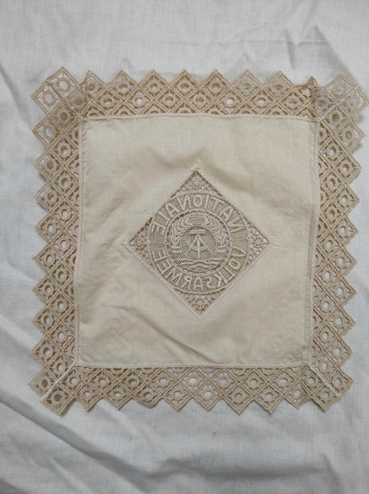 New Authentic East German Army Official Reception Doily table cloth linen NVA DDR GDR