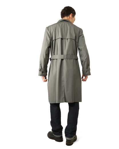 New Vintage 1980s East German army raincoat military coat trenchcoat NVA DDR GDR Unissued