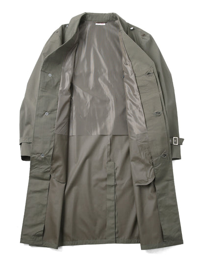 New Vintage 1980s East German army raincoat military coat trenchcoat NVA DDR GDR Unissued
