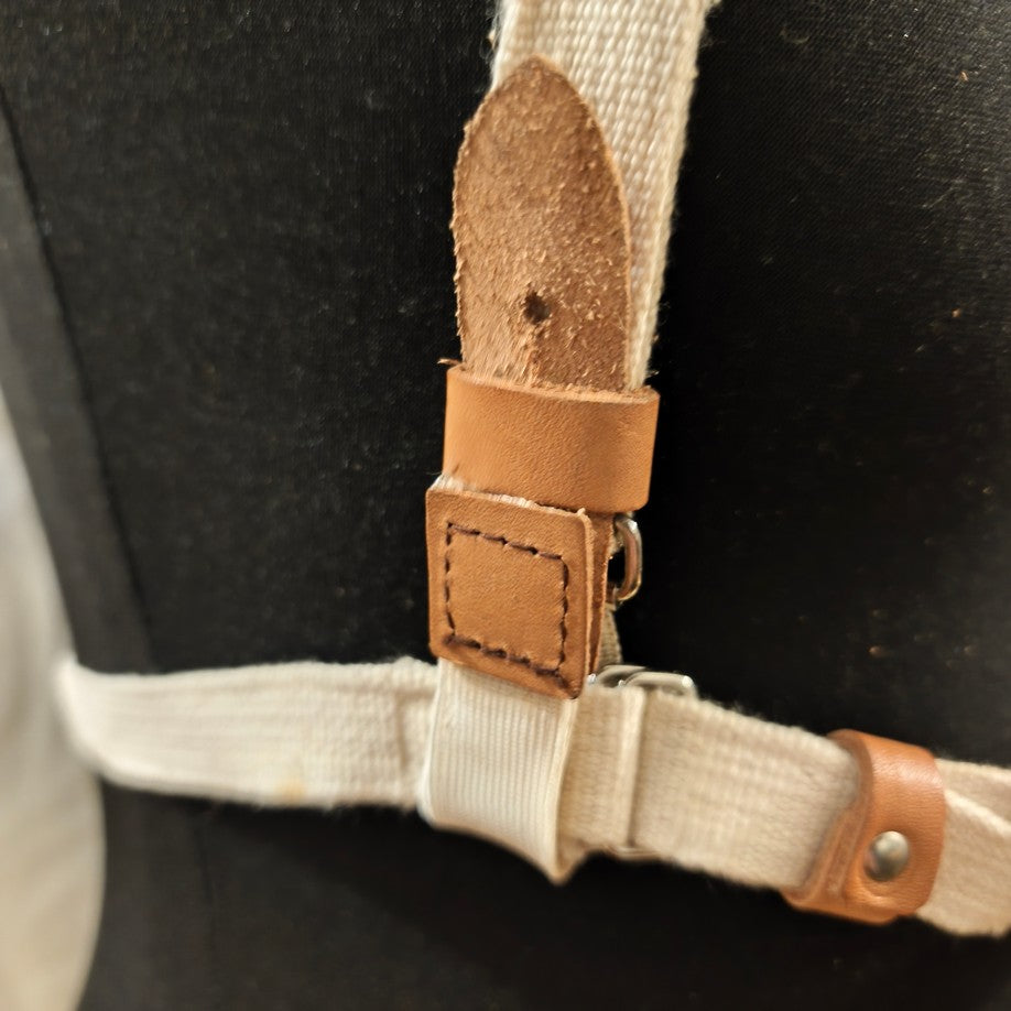 Vintage East German white leather makarov pistol holster Stasi Mdi cold war communist soviet era NVA DDR GDR (Copy)
