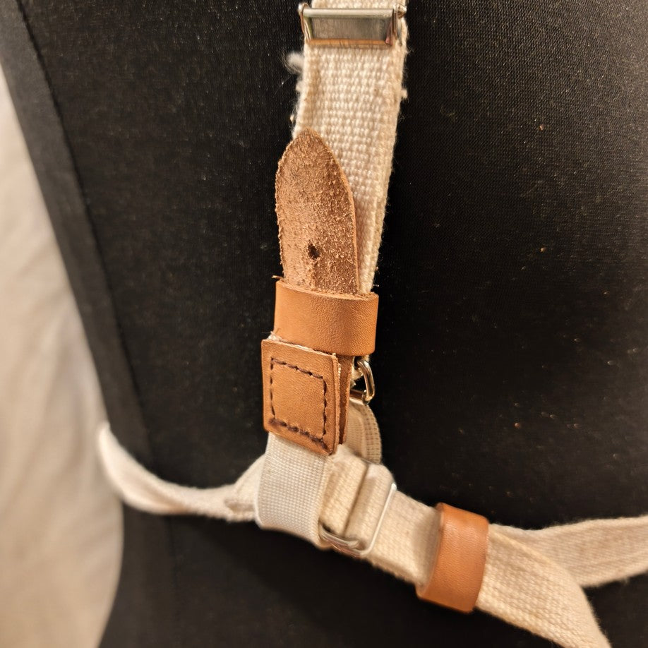 Vintage East German white leather makarov pistol holster Stasi Mdi cold war communist soviet era NVA DDR GDR (Copy)