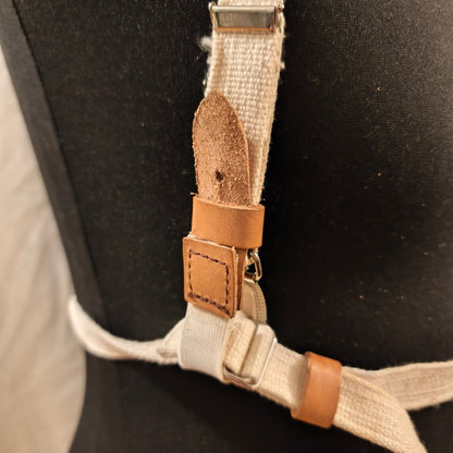 Vintage East German white leather makarov pistol holster Stasi Mdi cold war communist soviet era NVA DDR GDR (Copy)