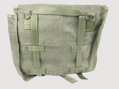 New Polish army canvas satchel bread bag carry fishing shoulder military unissued