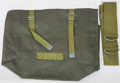 New Unissued Polish army grey messenger bag shoulder fishing military cotton