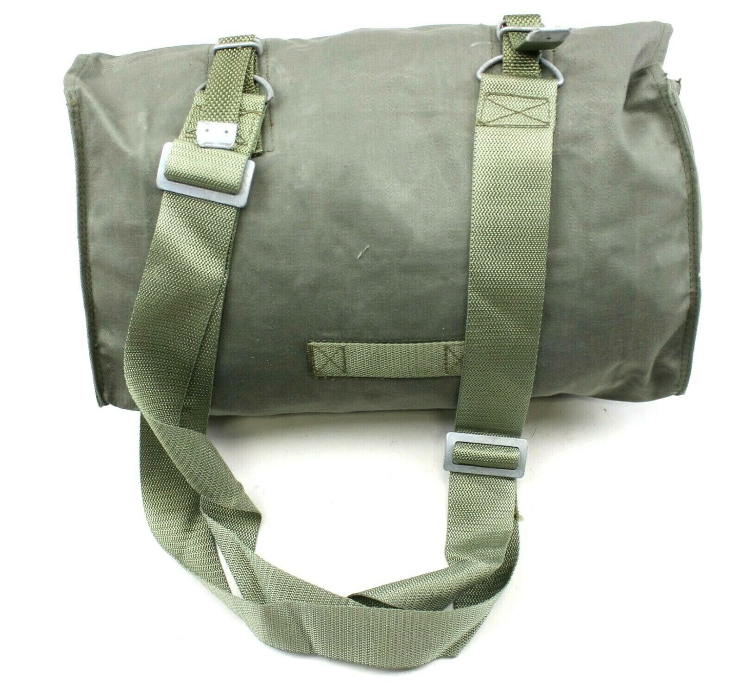 New Unissued Polish army grey messenger bag shoulder fishing military cotton