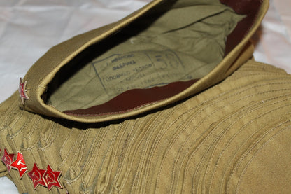 New Unissued Red Army Soviet forage garrison cap pilotka hat military communist socialist side USSR CCCP