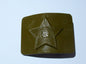 Authentic Soviet Red Army belt buckle green military CCCP USSR Communist hammer and sickle