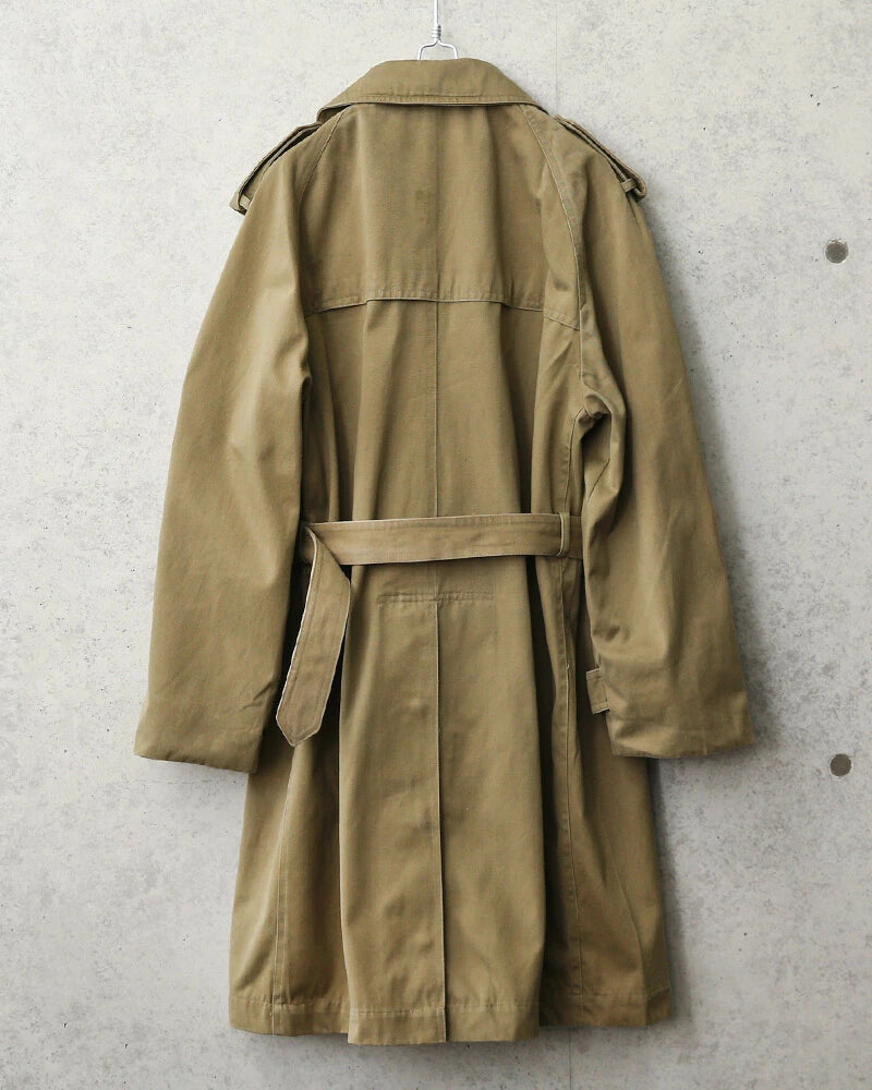 Vintage 1950s Spanish Army raincoat coat trench mac mackintosh military
