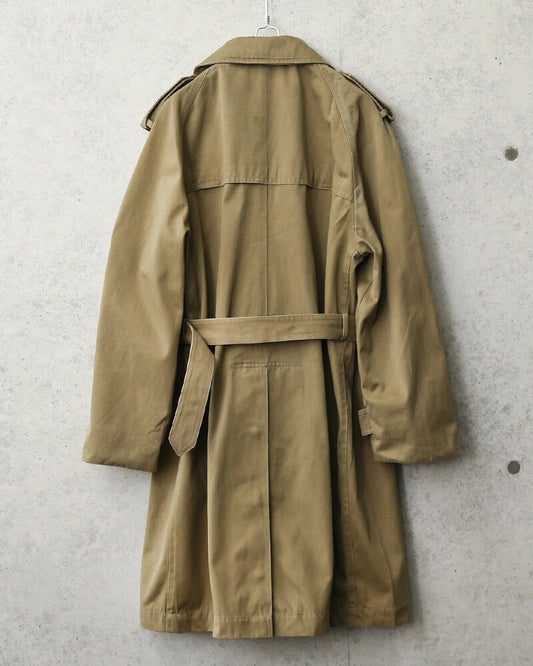 Vintage 1950s Spanish Army raincoat coat trench mac mackintosh military