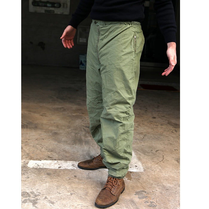 Authentic Swedish air force cold weather trousers winter green insulated pants military extreme thermal army
