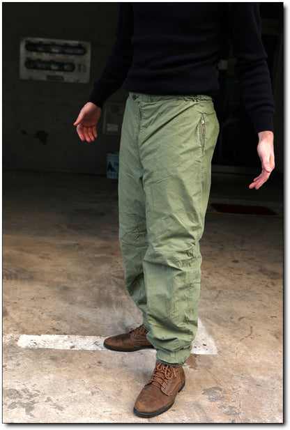 Authentic Swedish air force cold weather trousers winter green insulated pants military extreme thermal army