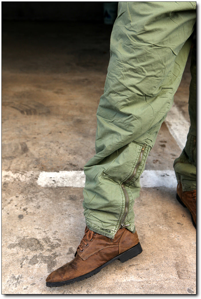 Authentic Swedish air force cold weather trousers winter green insulated pants military extreme thermal army