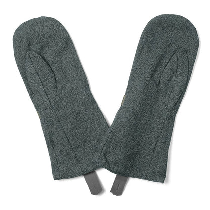 New Swiss Army winter denim cotton lined mittens gloves military flannel lining