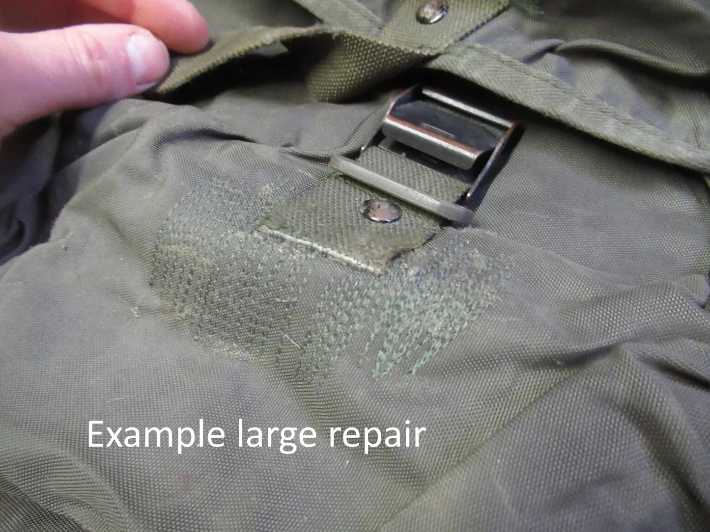 Authentic Austrian army nylon backpack rucksack alice pack alpine mountain military climbing olive khaki