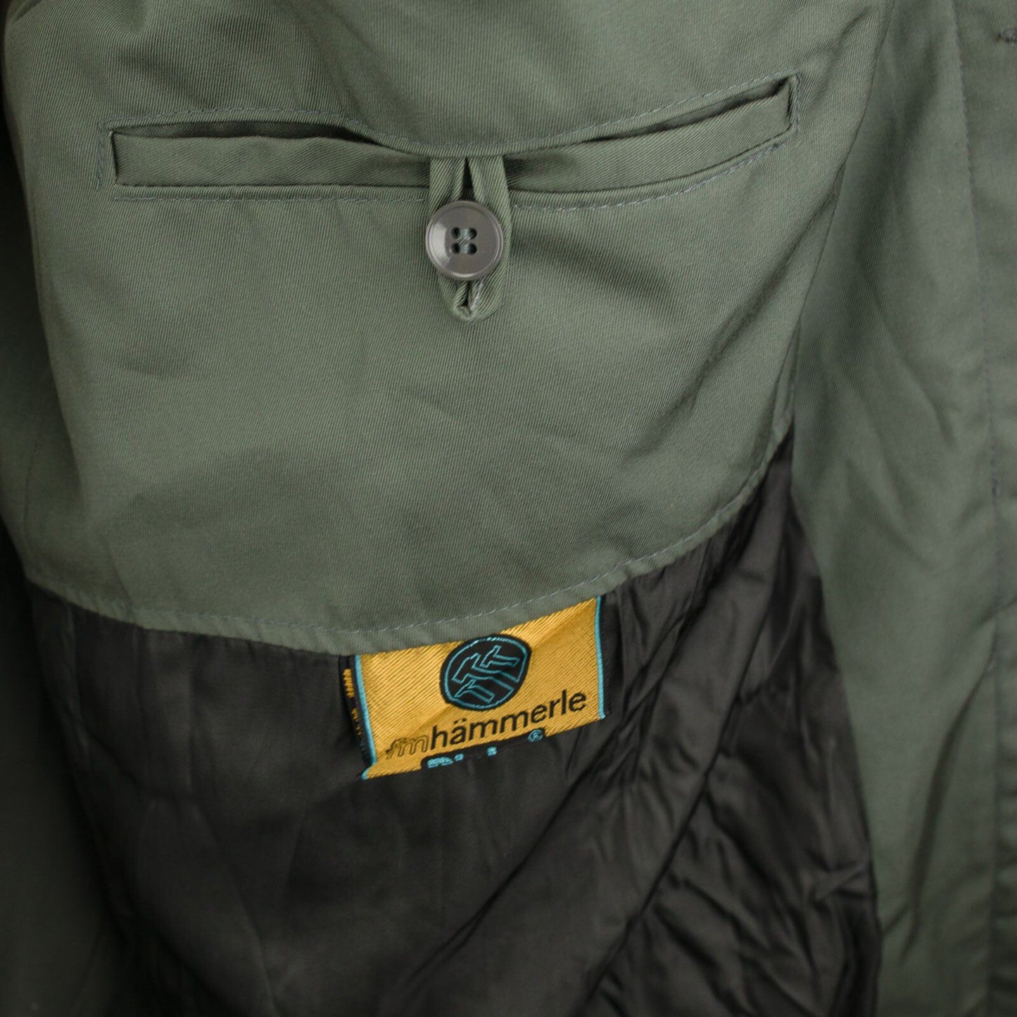Vintage 1980s Austrian Army raincoat military coat trenchcoat trench various insignia mac mackintosh