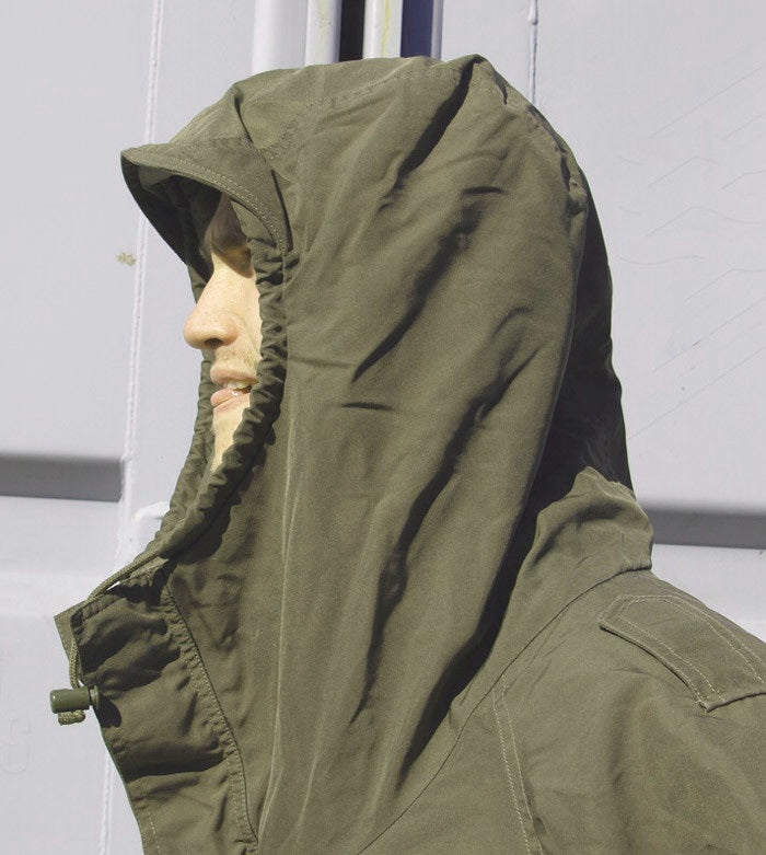 Authentic Austrian army goretex Alpine mountain combat parka jacket coat military olive drab waterproof raincoat rain