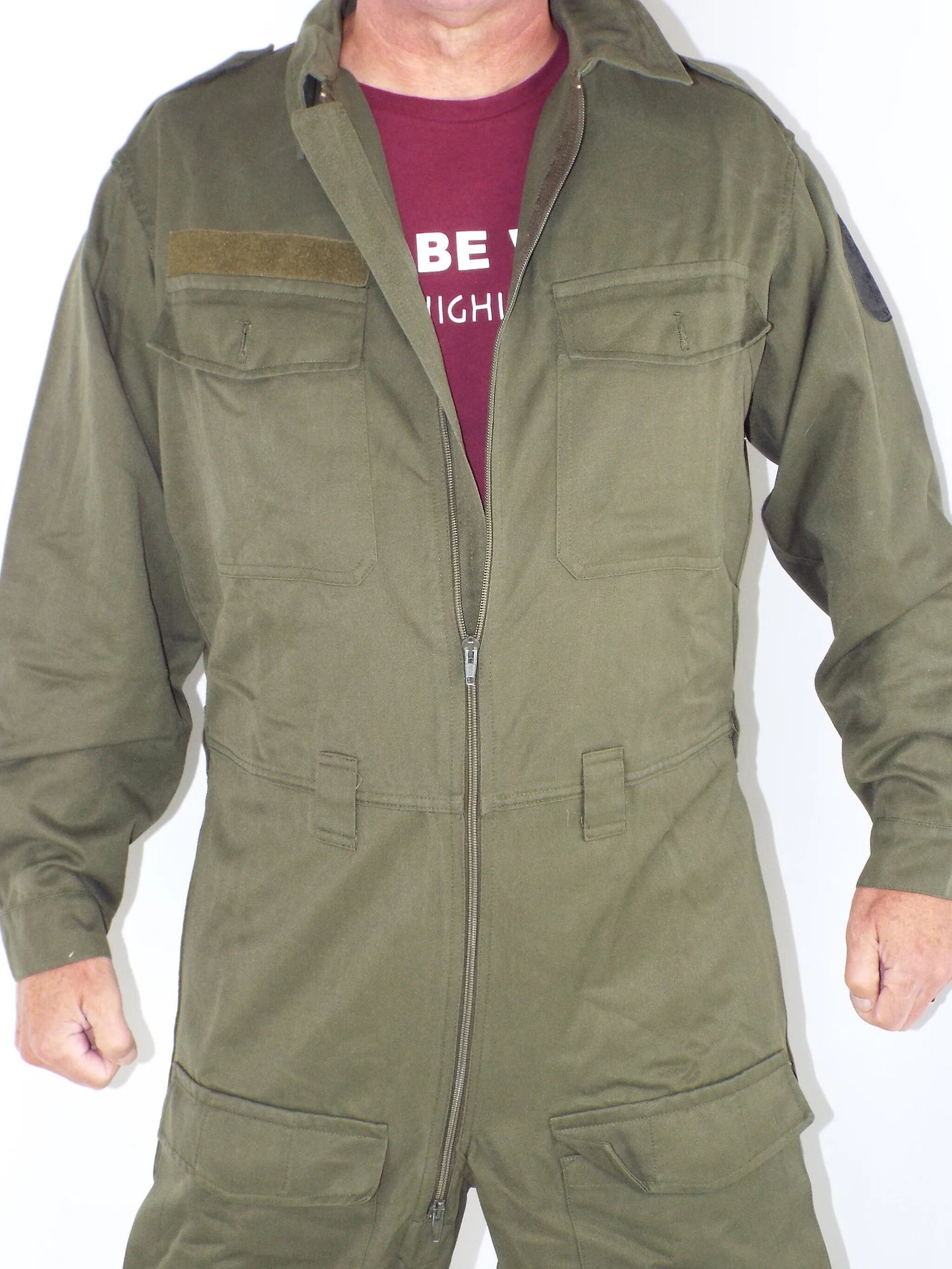 Authentic Austrian army boiler jump suit coverall combi overall military Bundesheer chest pockets