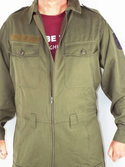 Authentic Austrian army boiler jump suit coverall combi overall military Bundesheer chest pockets