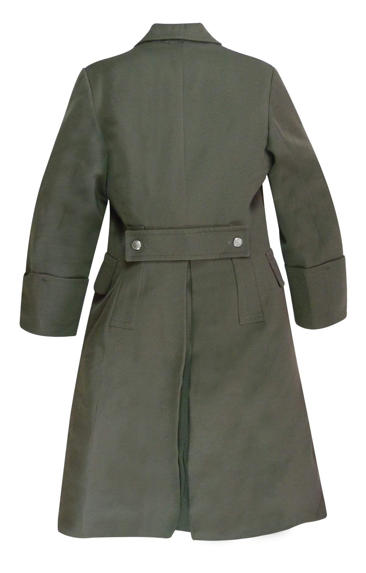 Damaged vintage Double breasted Austrian Army Gaberdine Wool Army Trenchcoat Greatcoat trench military overcoat coat reds
